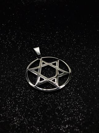 pingente tamanho medio estrela