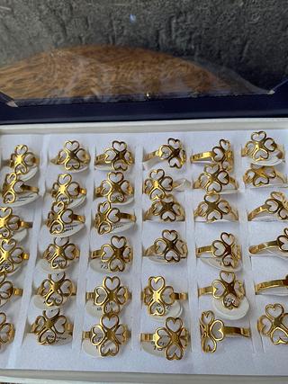 2mm anel alianca com caxia fecho com- 36 UNIDADE