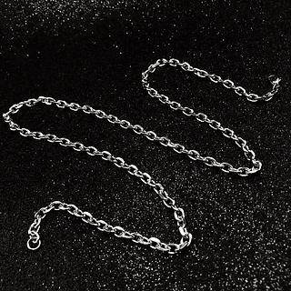 corrente catier prata aco inox